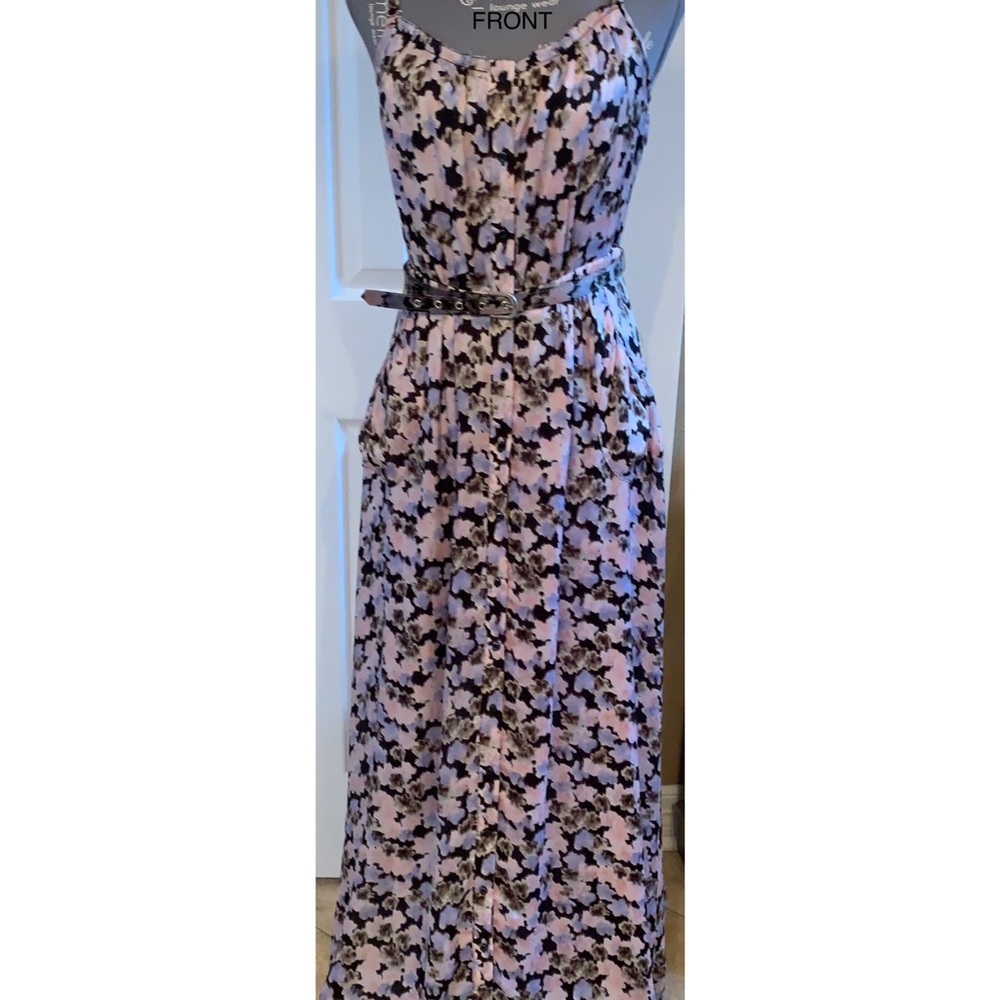 Floral Maxi Bebe Dress